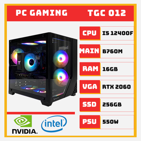 PC Gaming i5 12400F RTX 2060 2nd