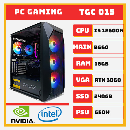 PC Gaming i5 12600k RTX 3060 2nd