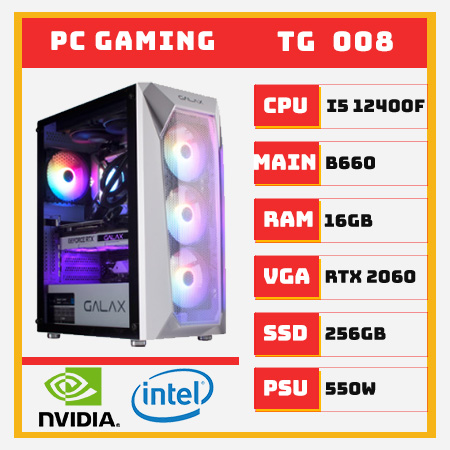 PC Gaming i5 12400F RTX 2060