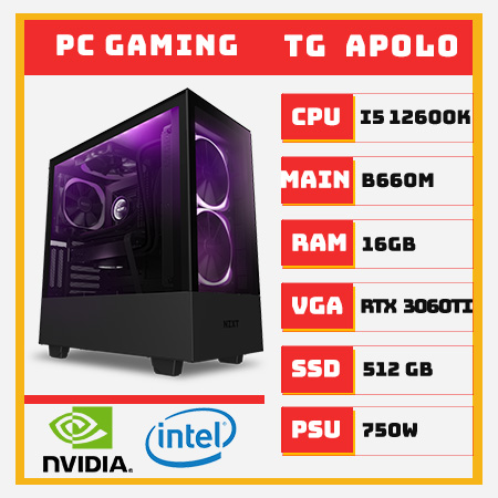 PC Gaming i5 12600K RTX 3060 Ti