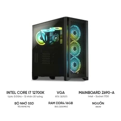 PC GAMING I7 12700K RTX 3070 Ti | RAM 16GB | SSD 1TB - TGPCGMN016
