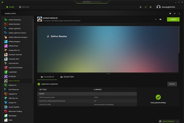 NVIDIA_Studio_Optimal_Settings