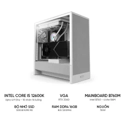 PC ĐỒ HOẠ I5 12600K | RTX 3060 12GB | RAM 16GB | SSD 500GB - TGPCDH009