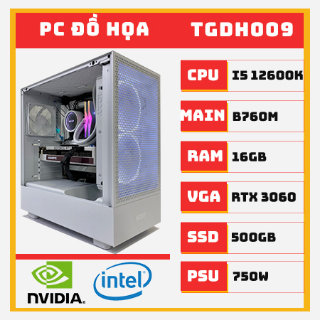 PC Đồ họa i5 12600K RTX 3060