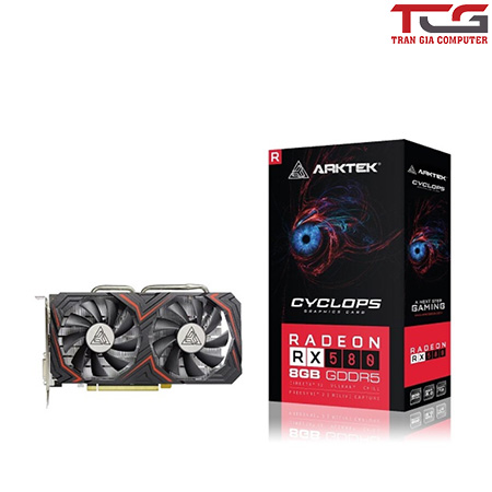 Card màn hình ARKTEK RX 580 8GB