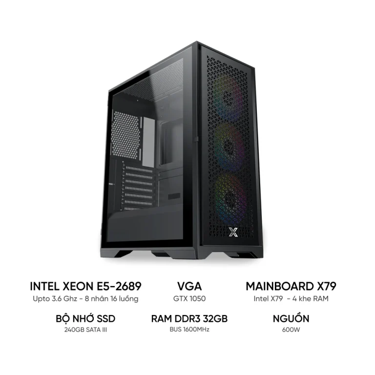 PC TREO GIẢ LẬP Xeon E5-2689 - TGPCGL001