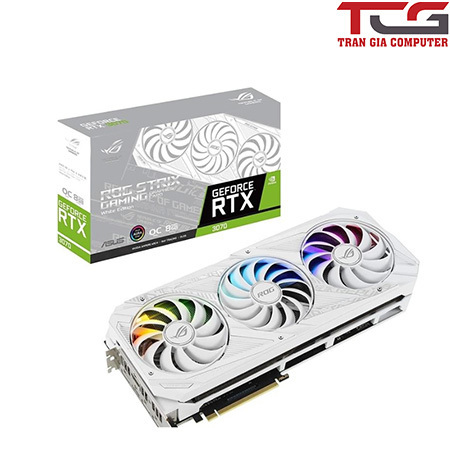 Card Màn Hình Asus ROG STRIX RTX 3070 White OC Edition 8GB V2