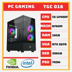 PC GAMING i5 12400F RTX 3070 | RAM 16GB | SSD 256GB