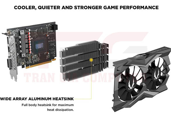 Card màn hình Zotac GTX 1650 Super Twin Fan 4G GDDR6