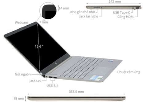 Laptop HP 15 DW3033DX New