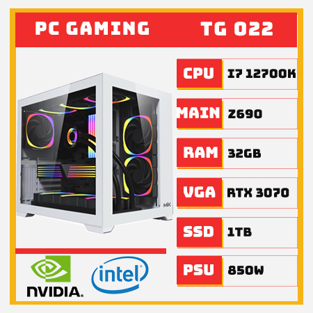 PC Gaming i7 12700K RTX 3070