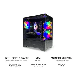 PC GAMING i5 12400F RTX 3060 | RAM 16GB | SSD 256GB - VGA Like New