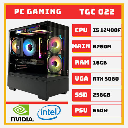 PC Gaming i5 12400F RTX3060 2nd
