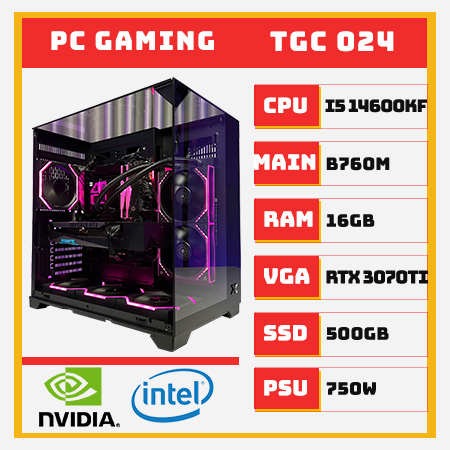 PC Gaming i5 14600KF RTX 3070ti RAM 16GB 2nd