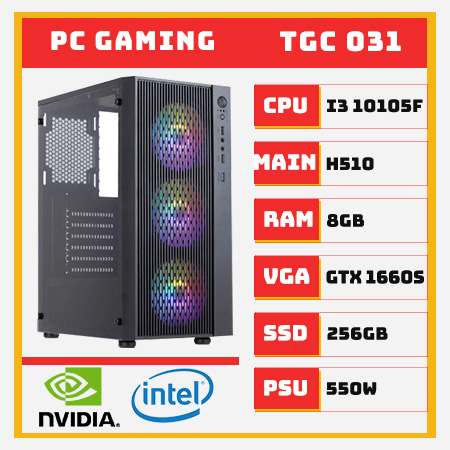 PC Gaming i3 10105F GTX 1660 Super 6g 2nd