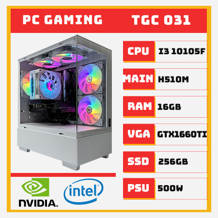 PC Gaming i3 10105F GTX 1660Ti 2nd-1