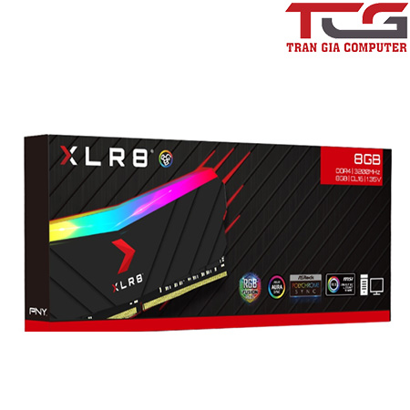 Ram PNY XLR8 Gaming RGB 8GB-2