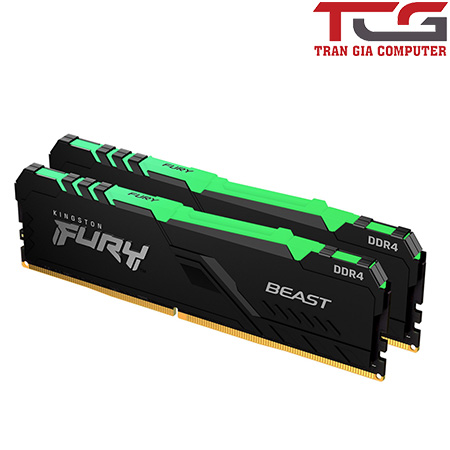 Ram Kingston Fury Beast RGB 32GB 3600MHz DDR4