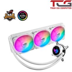 Tản nhiệt nước ASUS ROG STRIX LC II 360 ARGB White Edition