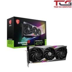 Card màn hình MSI RTX 4070 Ti GAMING X TRIO 12G