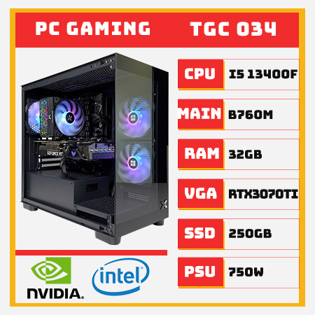 PC Gaming i5 13400F RTX 3070Ti RAM 32GB 2nd