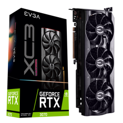 Card màn hình Evga RTX 3070 8gb 3 fan cũ