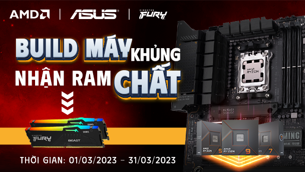 BUILD MÁY KHỦNG, NHẬN RAM CHẤT