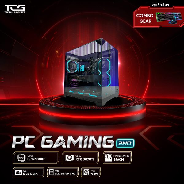 PC GAMING i5 12600KF RTX 3070Ti | RAM 32GB | SSD 512GB - TGPCGM036 - Ảnh 1