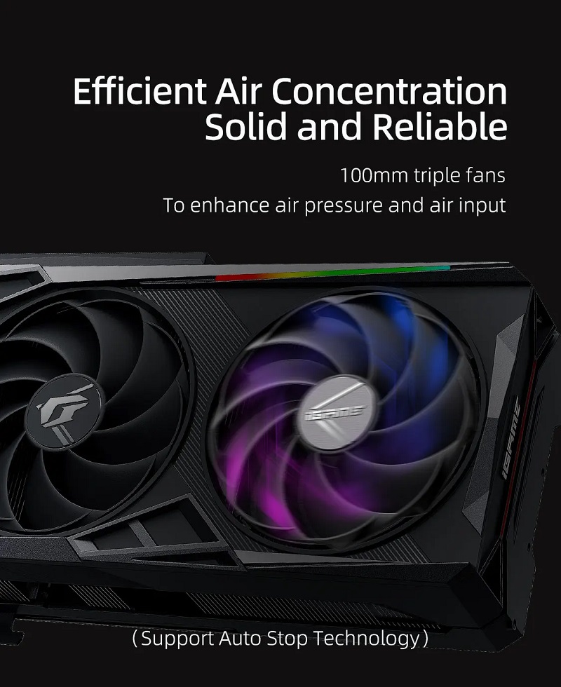 card màn hình colorful igame gefore rtx 4070