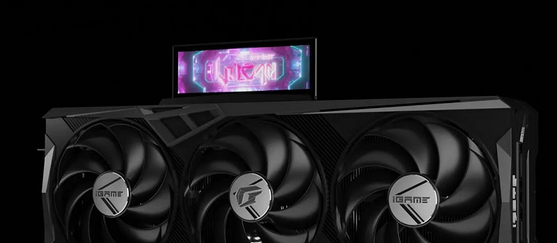 card màn hình colorful igame gefore rtx 4070