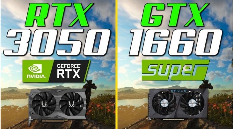 rtx 3050 vs gtx 1660
