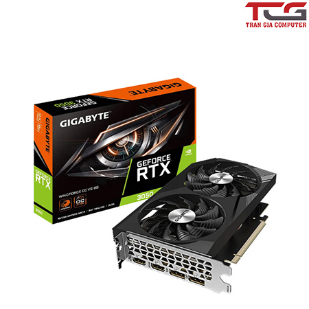 Card màn hình Gigabyte GeForce RTX 3050 WINDFORCE OC V2 8GB