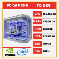 PC GAMING I5 13600K RTX 4060 | RAM 32GB DDR5 | SSD 500GB - TGPCGMN029