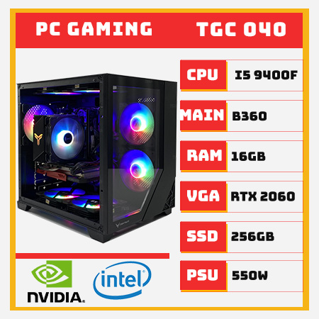 PC Gaming i5 9400F RTX 2060 2nd
