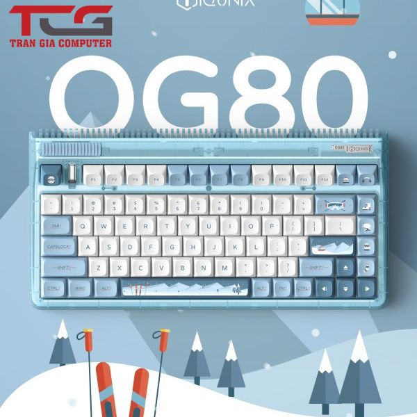 Bàn phím cơ IQUNIX OG80 Winter Tide