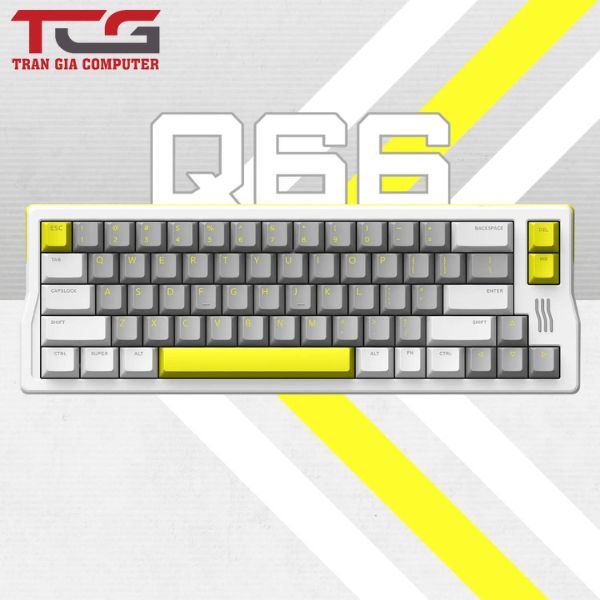 Bàn phím cơ IQUNIX 
 Q66 Wireless Mechanical Keyboard