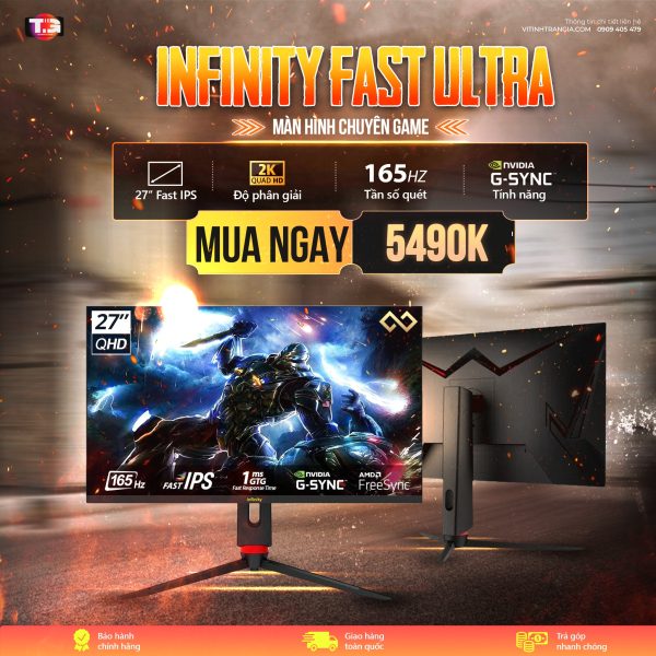 màn hình infinity 27 inch fast ultra