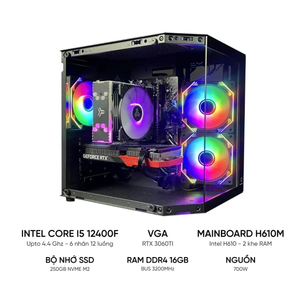 PC Gaming I5 12400F RTX 3060TI
