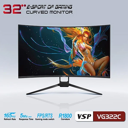 Màn hình VSP VG322C ESport Gaming