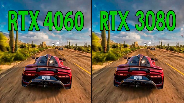 VGA RTX 4060 vs RTX 3080