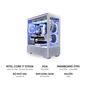 PC Đồ Họa i7 13700K RTX 4070 12GB | RAM 32GB | SSD 1TB