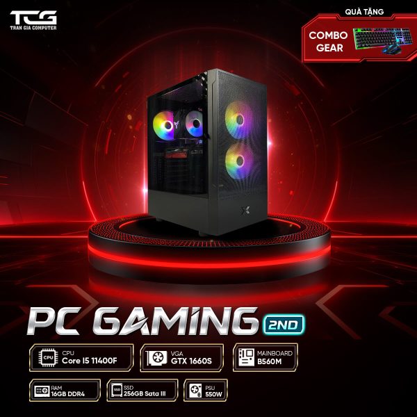 PC GAMING i5 11400F GTX 1660 Super | RAM 16GB | SSD 256GB - TGPCGM044