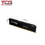 Ram desktop kingston fury beast 8gb ddr5 5200mhz