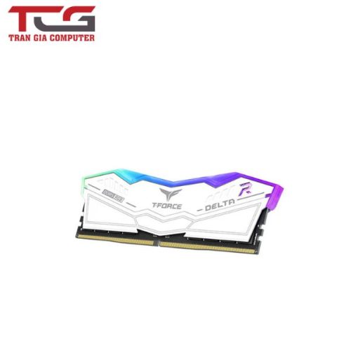 RAM DESKTOP TEAMGROUP DELTA RGB WHITE 16GB DDR5 6000MHZ