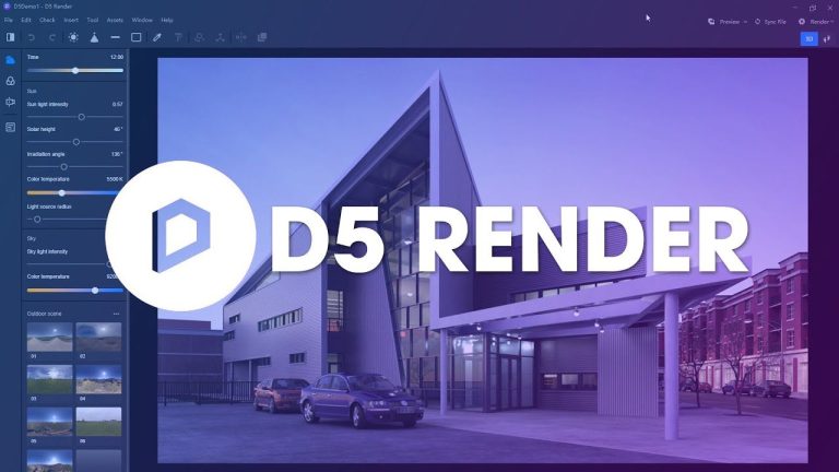 Cấu hình máy chạy D5 Render
