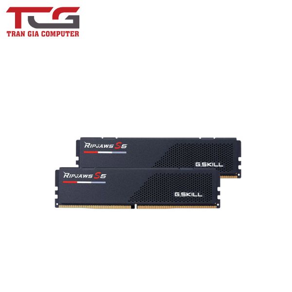 Ram Desktop Gskill Ripjaws S5 Black 32gb (2x16b) DDR5 5600Mhz