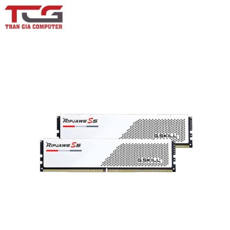 Ram Desktop Gskill Ripjaws S5 White 32gb (2x16b) DDR5 5600Mhz