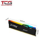 RAM DESKTOP KINGSTON FURY BEAST RGB 32GB DDR5 5200MHZ