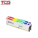 RAM DESKTOP KINGSTON FURY BEAST RGB 32GB WHITE DDR5 5600MHZ