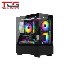Thùng máy Case Magic MIX-Tower đen
